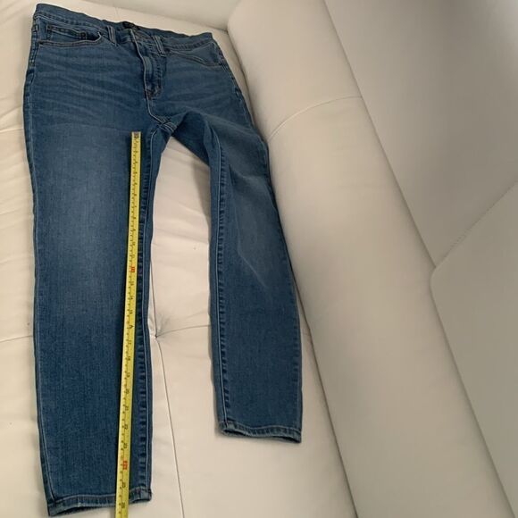 J.Crew 10 High-Rise Skinny Jeans Medium Wash Size 29 - Picture 5 of 10